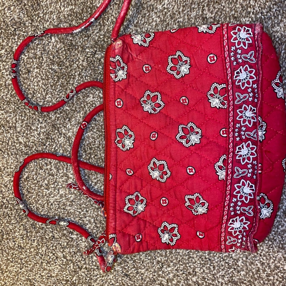 VERA BRADLEY RED CROSSBODY